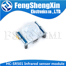 Módulo infrarrojo piroeléctrico SR501 HC-SR501, Detector de Sensor de movimiento, 1 Uds. 2024 - compra barato