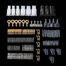 144Pcs Brass Motorcycle Bullet Ring Connectors Male Female Wire Connector Automotive Harness Auto Terminal Repair Tool Mix Kit 2024 - buy cheap
