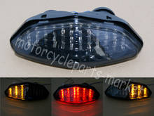 Motorcycle LED Brake Tail Light Turn Signal Integrated Smoke Lens For Suzuki Vstrom DL650 DL1000 2003-2008 2004 2005 2006 2007 2024 - buy cheap