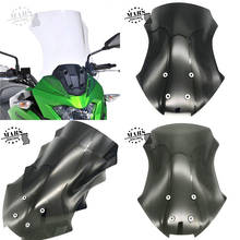 Motorcycle Windscreen Windshield Wind Deflectors Viser VIsor Fits For Kawasaki Versys-x300 17-18 Versys x300 17'-18 2017-2018 2024 - buy cheap