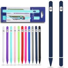 Funda protectora de silicona suave para Apple Pencil, funda colorida Compatible con iPad, tableta, lápiz táctil, Stylus 2024 - compra barato