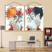 Póster de dibujos animados de The Promised Neverland para decoración del hogar, lienzo de arte de pared de calidad, decoración para Hotel, Bar, cafetería, sala de estar 2024 - compra barato