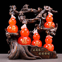 Ornamentos de resina de imitação de jade wshyufei, estátua da sorte, riqueza da fortuna, para decoração de casa, escritório 2024 - compre barato