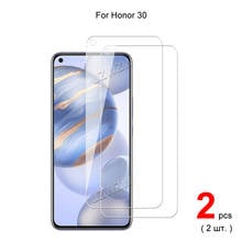 For Honor 30 Tempered Glass Screen Protectors Protective Guard Film HD Clear 0.3mm 9H Hardness 2.5D 2024 - buy cheap