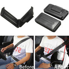 2pcs Car Safety Seat Belt Adjuster Clip Stopper Buckle Improves Comfort Auto Seatbelt Buckle 2024 - buy cheap