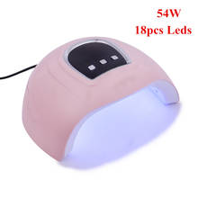 Nail Dryer for Manicure LED UV Lamp 54W Fast Drying MINI USB Lamp 18pcs Leds LCD Display Drying All Gels Nail Polish Art Tools 2024 - buy cheap