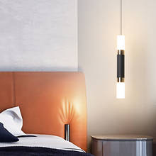 Современный светодиодный подвесной светильник, акриловое Декоративное подвесное освещение, светодиодный подвесной светильник для гостиной, спальни, прикроватные светильники 2024 - купить недорого