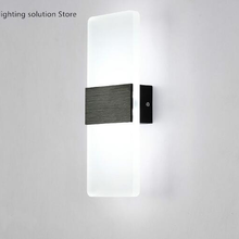 Led Modern wall light indoor lighting wall sconces wall lamp 110V 220V 8W bedroom bedside light foyer study 2024 - buy cheap