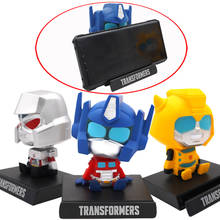 Robot-toys Car Shake Head Doll Autobot Spring Toy Car Accessories Cartoon Ornament Interior Decoration Animation Character Model 2024 - buy cheap