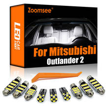 Zoomsee 11Pcs Interior LED For Mitsubishi Outlander Xl 2 2007-2012 Canbus Vehicle Bulb Indoor Dome Map Reading Trunk Light Kit 2024 - buy cheap