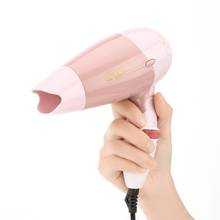 Mini Hair Dryer 1000W Hot Wind Low Noise Foldable Electric Hair Blower Hair Salon Styling Tools Travel Home Use EU Plug 2024 - buy cheap