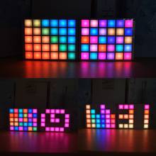 Reloj de paleta de colores con espectro de música, Kit electrónico multifunción, LED, bricolaje 2024 - compra barato
