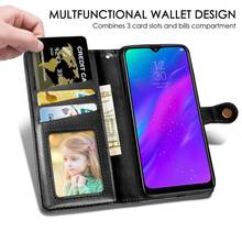 Leather case For OPPO Realme 3 pro Flip card holder Holster Magnetic wallet Cover For OPPO Reno 10X Zoom F11 F11 Pro 2024 - buy cheap