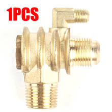 3-Port Check Valves One Way Male-Threaded Workshop Air Compressor 20*19*10mm 2024 - buy cheap