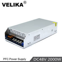 Universal 48VDC PFC Power Supply Switching 41.7A 2000W Driver Transformer 110V 220V AC To DC 48V SMPS for Lighting Motor Stepper 2024 - buy cheap