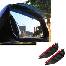 Car Rear Rearview Side Mirror Trim Frame Rain Shield Sun Visor Shade Eyebrow For Suzuki S-Cross Scross Sx4 2014 2015 2016 2017 2024 - buy cheap