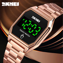 SKMEI Top Brand LED Men Women Digital Wristwatch Touch Screen LED Display Electronic Waterproof Watch Gifts Relogio Masculino 2024 - buy cheap