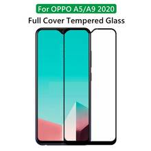 Full cover Screen Protector Tempered Glass For OPPO A9 2020 Explosion-proof Protective Glass Film for OPPO A5 2020 2024 - buy cheap