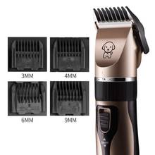 Professional Pet Dog Hair Trimmer Animal Grooming Clippers Cat Cutter Machine Shaver Electric Scissor Clipper Set Rechargeable 2024 - buy cheap