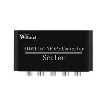 Новый 1080P Wiistar HDMI в компонентный конвертер Поддержка скалер HDMI в YPbPr 5RCA видео L/R аудио адаптер для Xbox HDTV монитор 2024 - купить недорого
