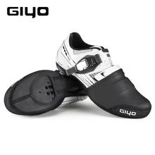 GIYO велосипедная обувь, водонепроницаемые Зимние гетры, покрытие для обуви с половинчатым носком для Mtb, Шоссейная обувь, светоотражающие кроссовки, велосипедная обувь 2024 - купить недорого