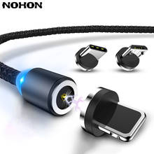 NOHON 1 2m Magnetic USB to Lightning Cable For iPhone Fast Charge Charger Micro USB C Type C Cable Magnet Mobile Phone Cord Wire 2024 - buy cheap