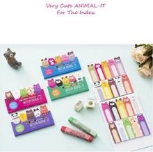 1pcs/lot 5 Series Cartoon Animals Memo Sticky Notes Notepad Stationery Self-adhesive Scratch School Office Supply Papelaria Gift 2024 - buy cheap