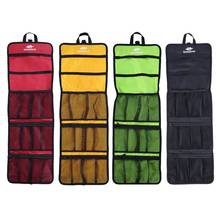  Foldable Rock Climbing Storage Bag Durable Carabiner Hook Partitions Organizer Holder Hiking Gear 2024 - buy cheap