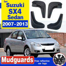 Guardabarros de coche para 2007-2013 Suzuki SX4, guardabarros de 4 puertas para Sedán, protectores contra salpicaduras, guardabarros con solapa de barro, 2008, 2009, 2010, 2011, 2012 2024 - compra barato