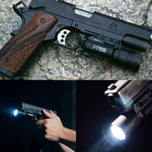 Arma militar LED Airsoft, luz de pistola táctica de 500 lúmenes, constante/momentáneo, 20mm, riel Weaver Picatinny 2024 - compra barato