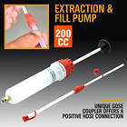 200cc  Oil Fluid Extractor Fluid Syringe Pump Manual Fluid Extractor Extractor Syringe/Oil Suction Pump Syringe Fluid - specifications