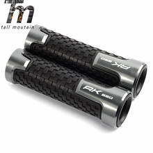 Maçanetas antiderrapantes para motocicleta, de alta qualidade, punho de guidão de barra cnc de 22mm, para kymco ak550 ak 2017 2018, capa 2024 - compre barato