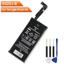 Original Replacement Battery G025J-B For Google Pixel 4A Authentic Rechargeable Battery 3080mAh With Free Tools 2024 - buy cheap