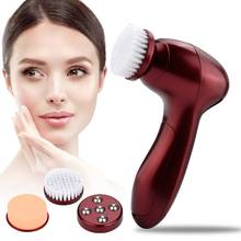 NEW 3in1 Electric Facial Cleansing Brush Face Massager Deep Pore Blackhead Cleaner Scrubber Machine Skin Care Products Belleza 2024 - buy cheap