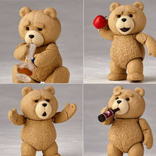Boxed Teddy Bear Figure TED 2 Ted Action Figure Movie Model Toys 10cm 2024 - buy cheap