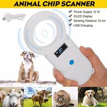 Escáner de Microchip para mascotas, lector de chips de identificación de animales, portátil, USB, RFID, para perro, gato, caballo, 134,2 Khz, ISO, FDX-B 2024 - compra barato