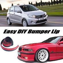 Bumper Lip Deflector Lips For Suzuki Celerio Front Spoiler Skirt For Car View Tuning / Body Kit / Strip 2024 - buy cheap