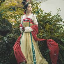 Hanfu Women Chinese Dance Costumes Chinese Hanfu Traditional Chinese Dress Summer Tang Dynasty Costume Fairy Dress SL1265 2024 - buy cheap