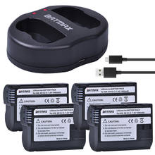 Bateria para câmera EN-EL15 en el15 enel15, carregador duplo usb para nikon d600 d610 d600e d800 d800e d810 d7000 d7100 d750, z6, z7 2024 - compre barato