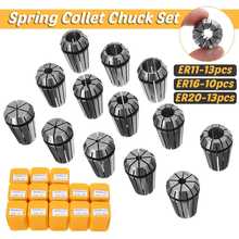ER11 ER16 ER20 chuck collet set Spring Collet 0.008 accuracy For CNC Lathe tools Engraving Machine Lathe Tool  milling Machine 2024 - buy cheap