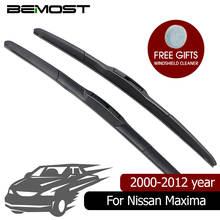 BEMOST-escobillas de goma para limpiaparabrisas de coche, compatible con Nissan Maxima 2000, 2001, 2002, 2003, 2004, 2005, 2006, 2007, 2008, 2009, 2010, brazo con gancho en U 2024 - compra barato