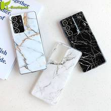 Fundas For Samsung S21 Ultra Case Galaxy S21 Ultra Marble Phone Case for Samsung Galaxy S 21 S21Ultra S21Plus Soft Cover Bumper 2024 - buy cheap