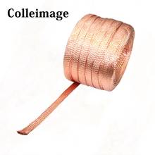 hifi cable sleeve wire 6mm 8mm 10mm  Shielding Sheathing Auto Wire Harnessing Pure copper Braided DIY Cable Sleeves 2024 - buy cheap