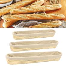 Handmade French Baguette Fermentation Country Bread Dough Banneton Brotform Proofing Proving Rattan Basket with Cloth Cover 2024 - buy cheap