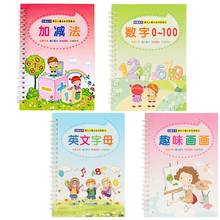 Reusable Kid Kindergarten Children Copybook Calligraphy Art Supply Practice Book Kids Educational Toys for Children Gifts 2024 - buy cheap