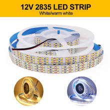 DC12V LED Strip 2835 360LEDs/m High Brighter Warm White 3000K / Cold White 6000K Flexible Rope Ribbon Tape LED Light  Strip 5m 2024 - buy cheap