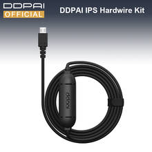 DDPAI 12/24V микро USB Автомобильное зарядное устройство Жесткий провод Hardwire комплект для DDPAI Mini3 мини один Автомобильный DVR видеорегистратор зеркало камера зарядный кабель 2024 - купить недорого