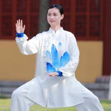 Traditional Chinese Clothing Taichi Long Sleeved Wushu Taichi Men Kungfu Uniform Suit Uniforms Tai Chi Exercise Clothing TA2535 2024 - buy cheap