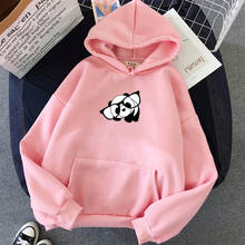 Sudadera con capucha Kawaii para Mujer, con estampado de Panda, ropa para Parte Superior Femenina, de invierno, de alta calidad 2024 - compra barato