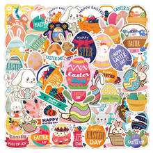 10/30/50PCS Easter Eggs Waterproof Stickers Guitar Motorcycle Luggage PVC Skateboard Fridge Classic Cartoon Graffiti Toy Sticker 2024 - buy cheap